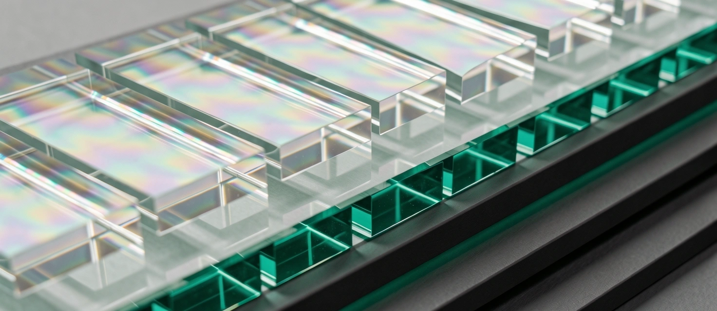 Abstract data transparency visual