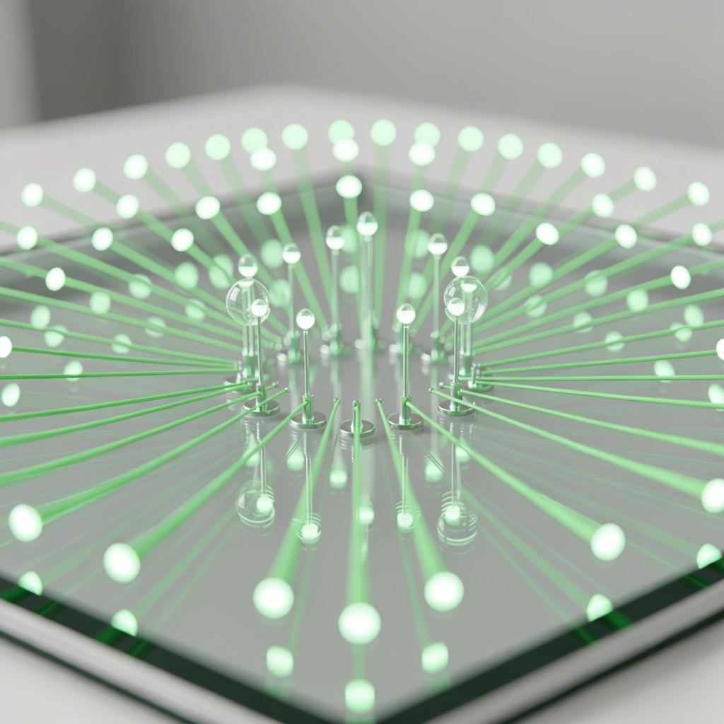 Abstract data intelligence visualization